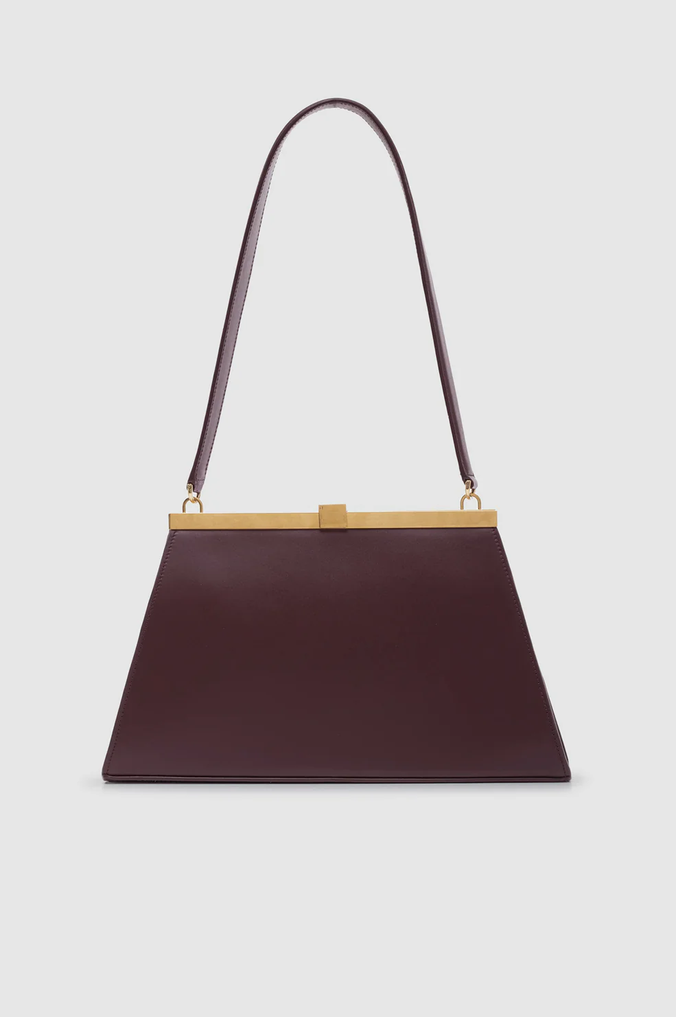 Anine Bag Smooth Leather - Fig - Image 3