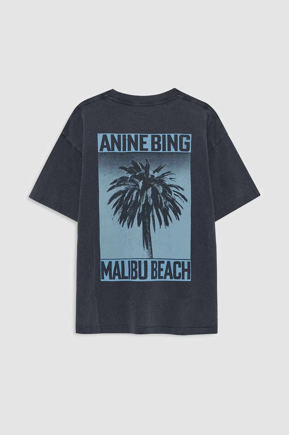 Cade Tee Palm - Washed Black - Image 3