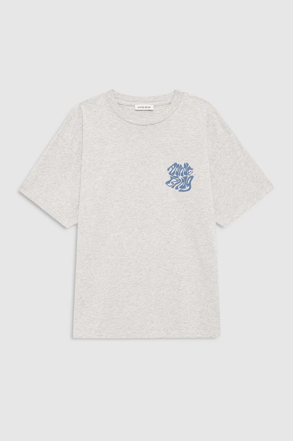 Cade Tee Wave - Heather Grey - Image 3