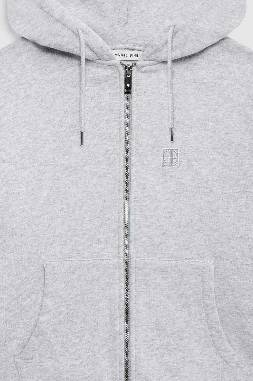 Casper Zip Up Bing - Grey Melange - Image 4