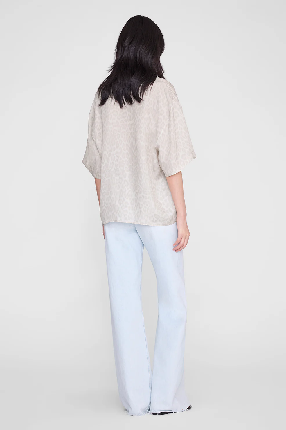 Coco Shirt - Washed White Leopard - Image 5