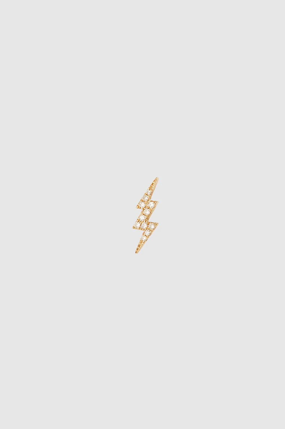 Diamond Bolt Stud - Gold