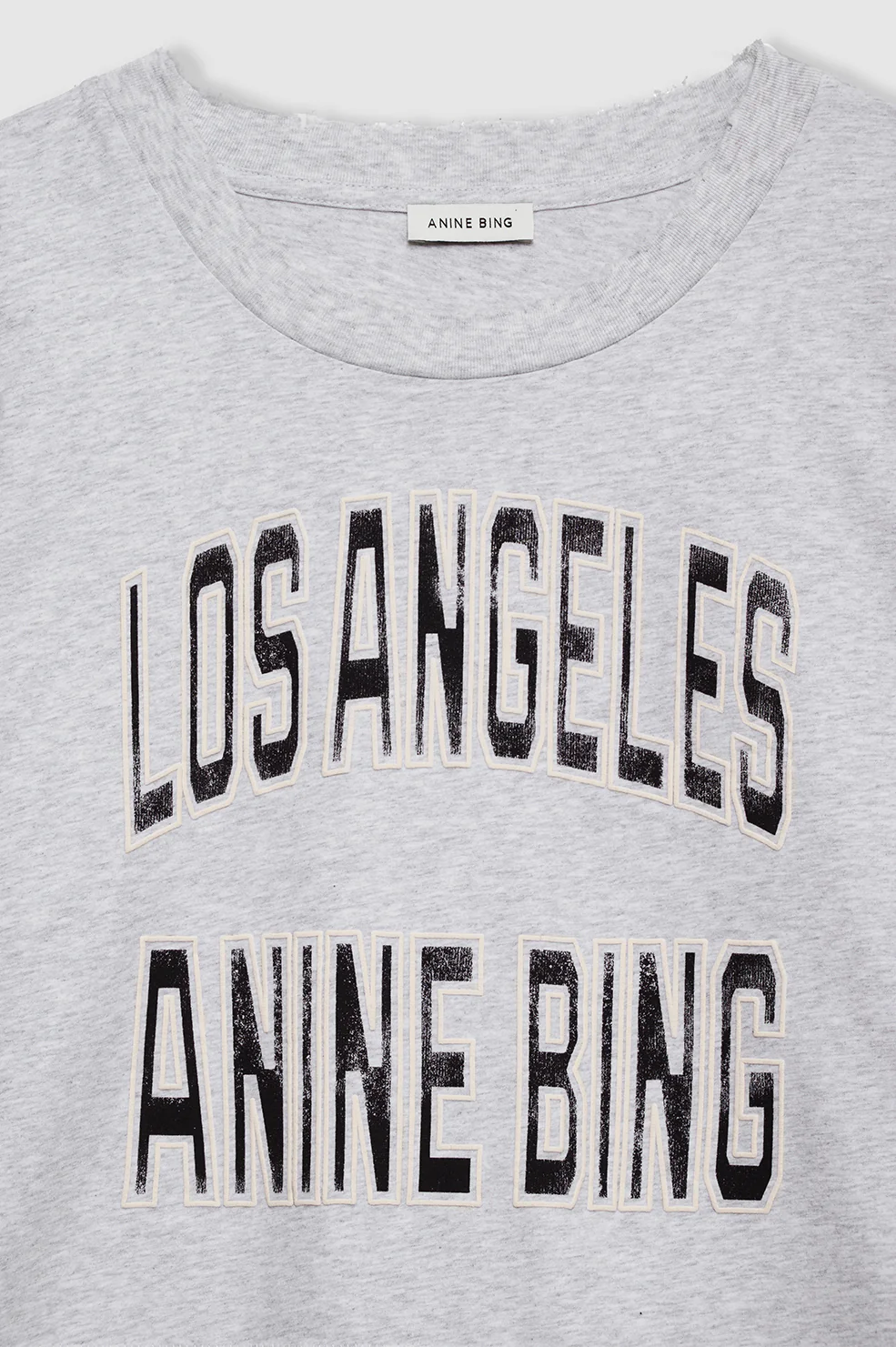 Johnny Cropped Tee - Grey - Image 4