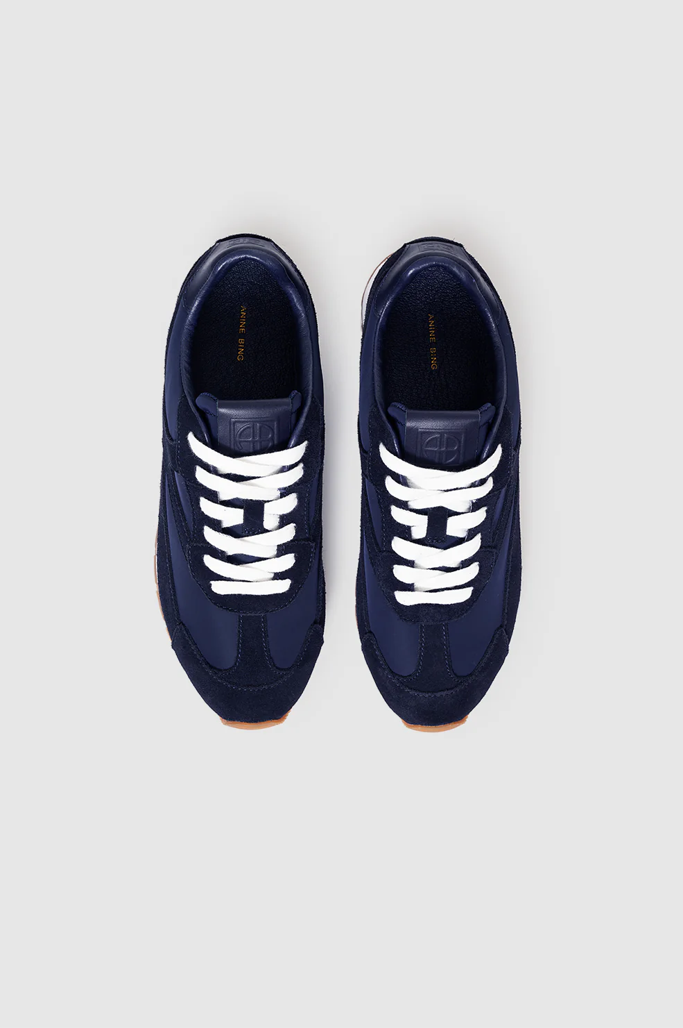 Juno Sneakers - Navy Suede - Image 2