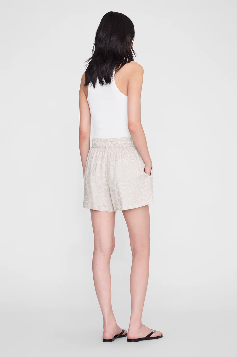 Kam Short - Washed White Leopard - Image 5