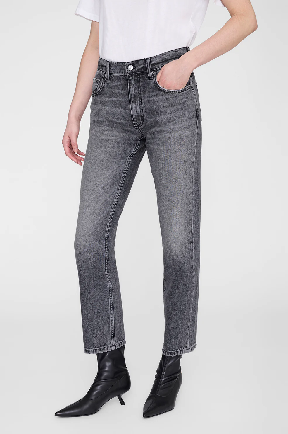 Kate Jean 29" - Washed Grey - Image 4