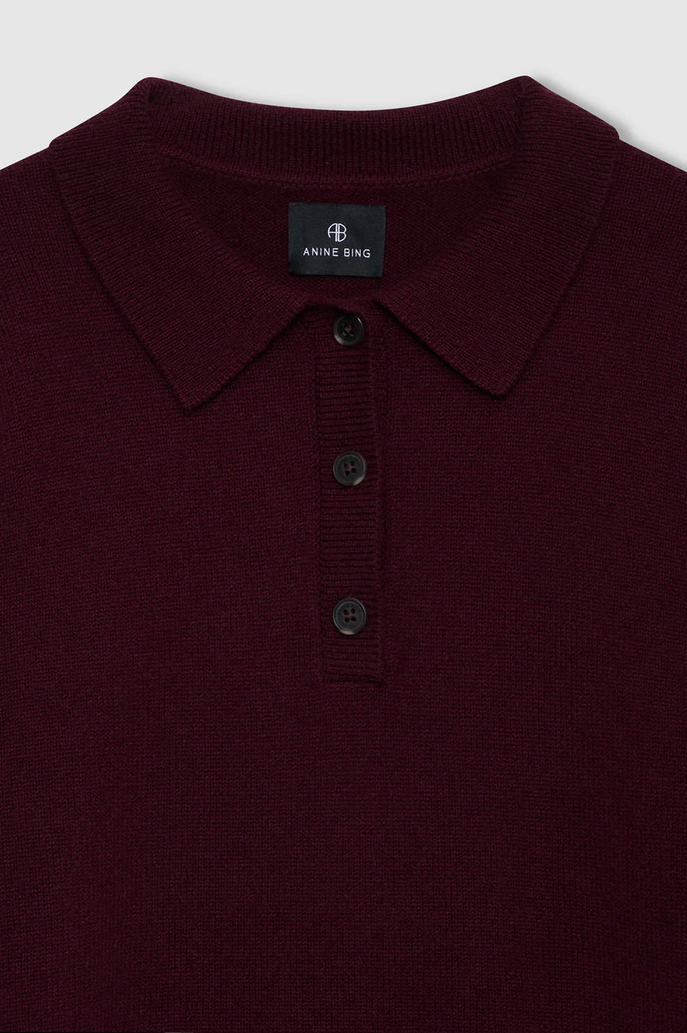 Lee Polo Sweater - Fig - Image 4