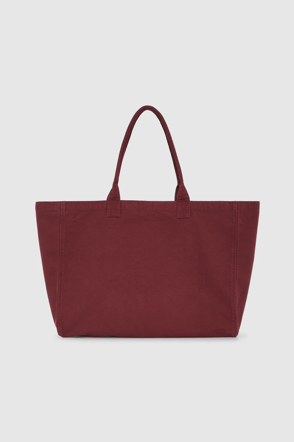 Leo Canvas Tote Collegiate - Fig - Image 3