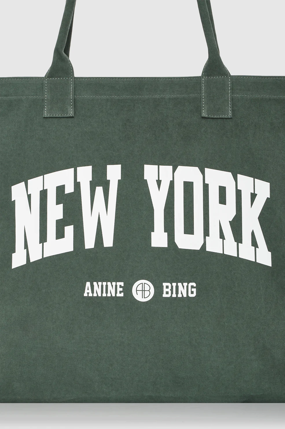 Leo Canvas Tote New York University - Cilantro - Image 4