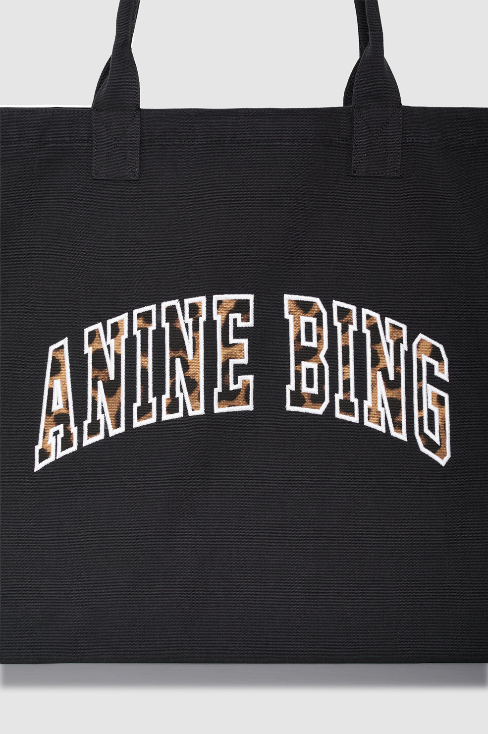Leo Canvas Tote - Washed Black - Image 4