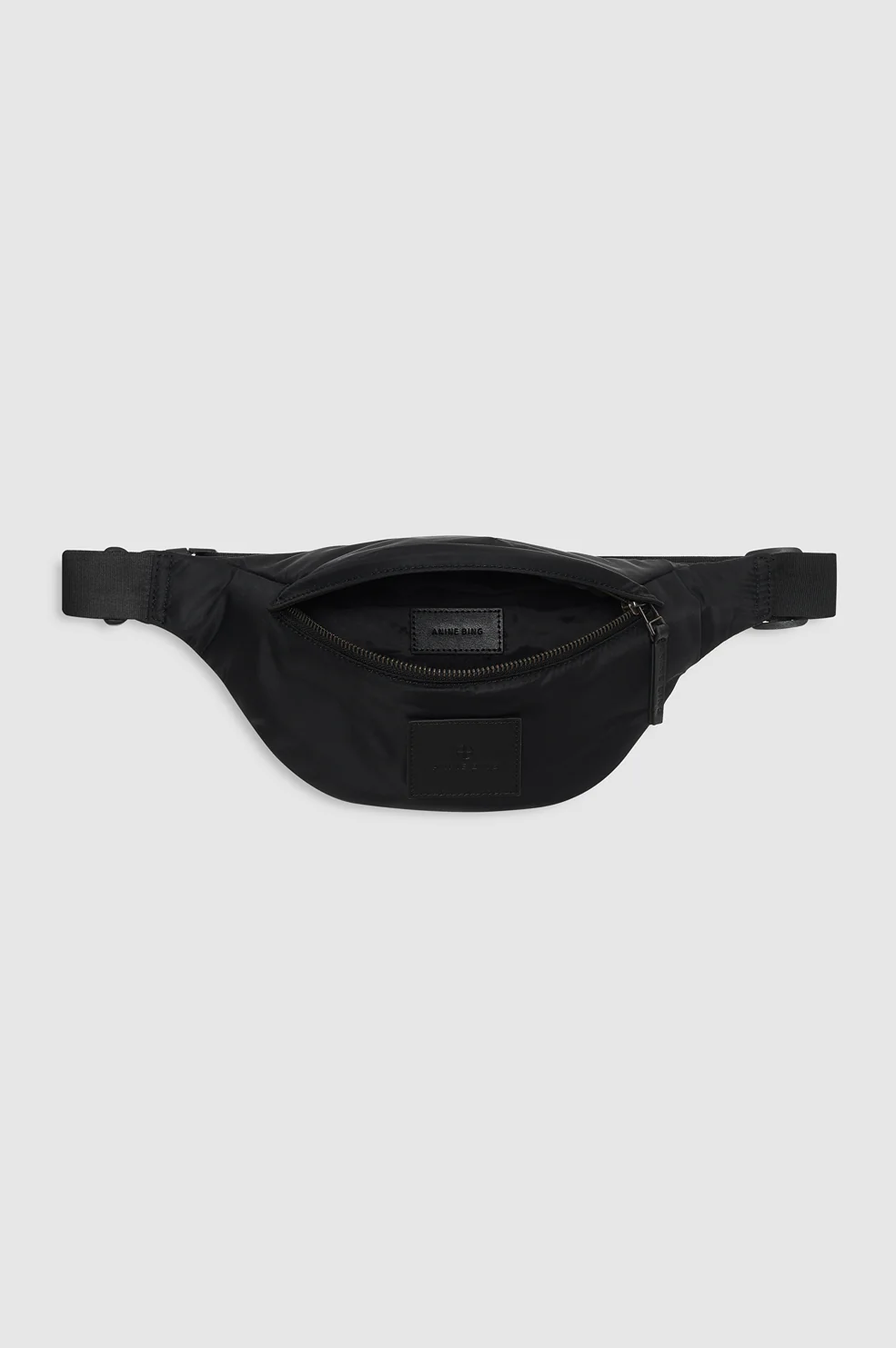 Leon Small Waist Bag Nylon - Black - Image 4