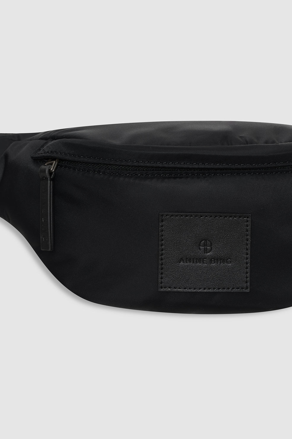 Leon Small Waist Bag Nylon - Black - Image 5