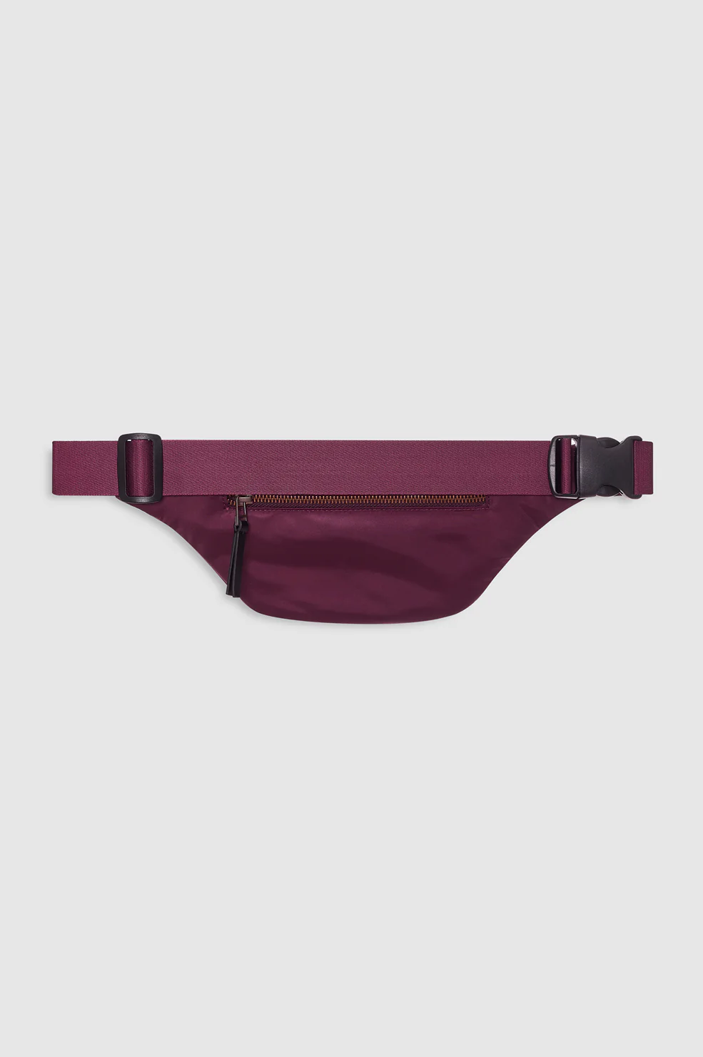 Leon Small Waist Bag Nylon - Fig - Image 3