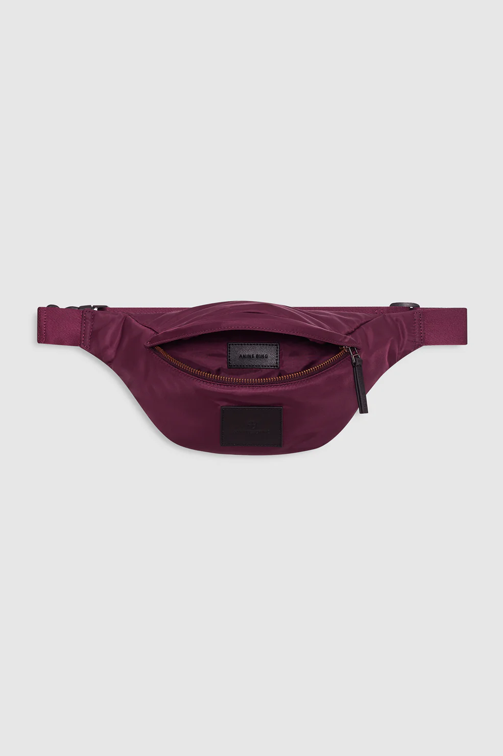 Leon Small Waist Bag Nylon - Fig - Image 4
