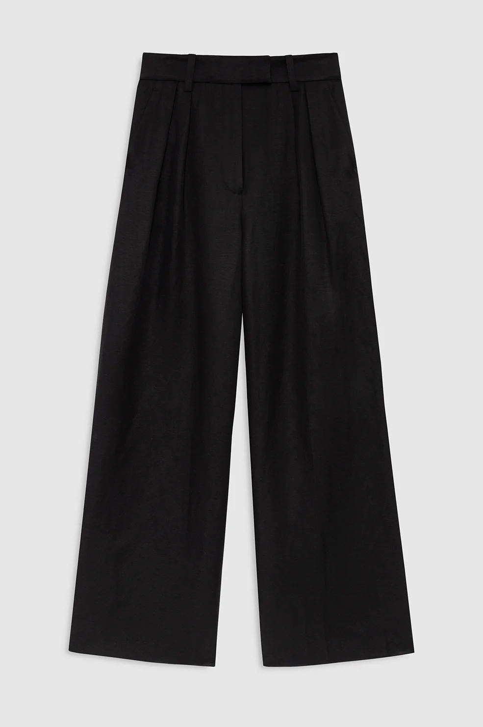 Lou Trouser - Black Linen Blend - Image 3