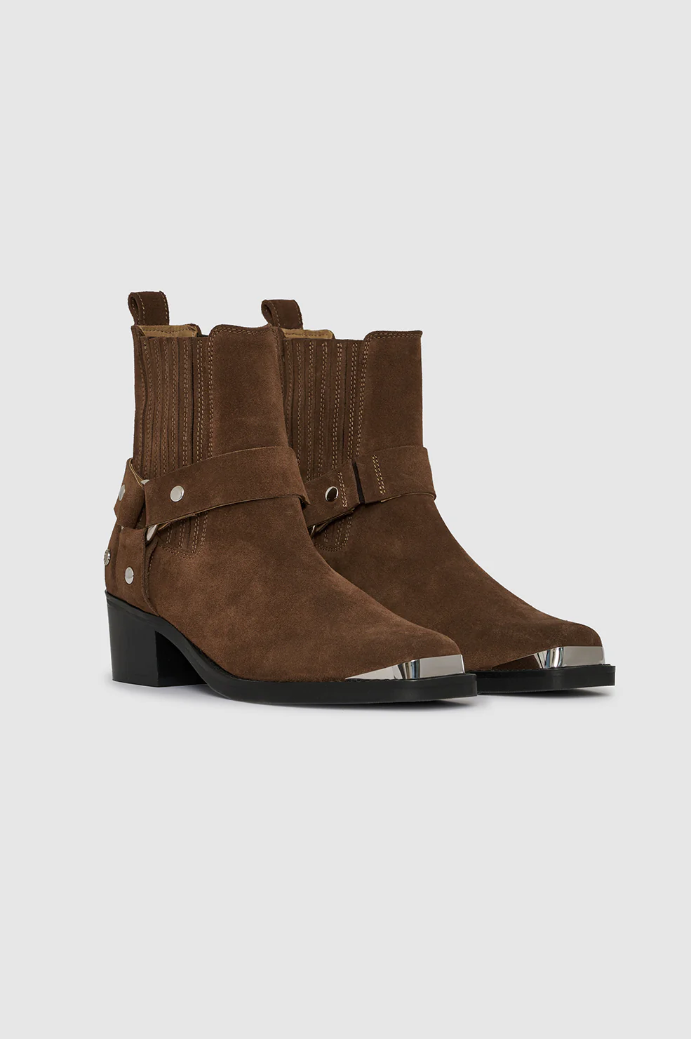 Mid Biker Boots - Tobacco - Image 5