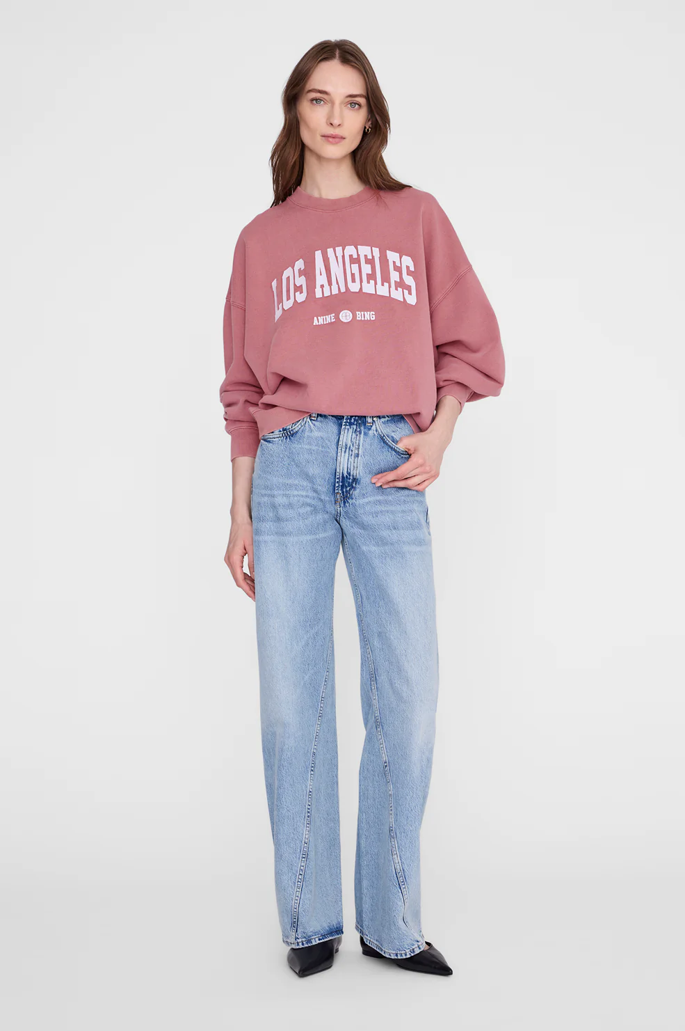 Miles Sweatshirt Los Angeles University - Earth Red
