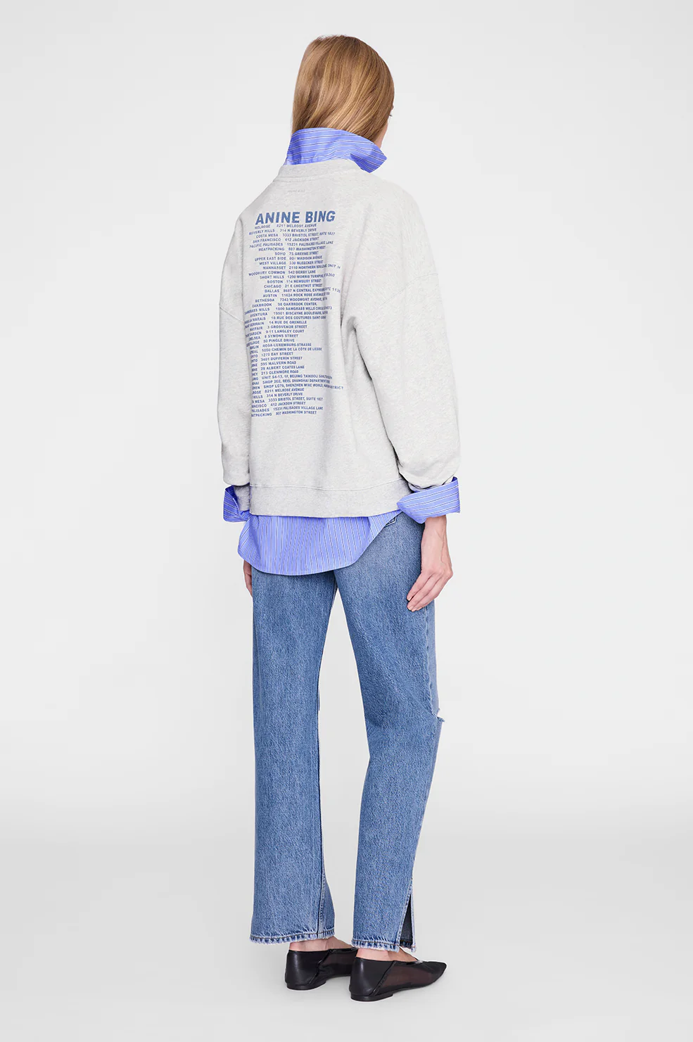 Miles Sweatshirt Waves - Heather Grey - Image 2