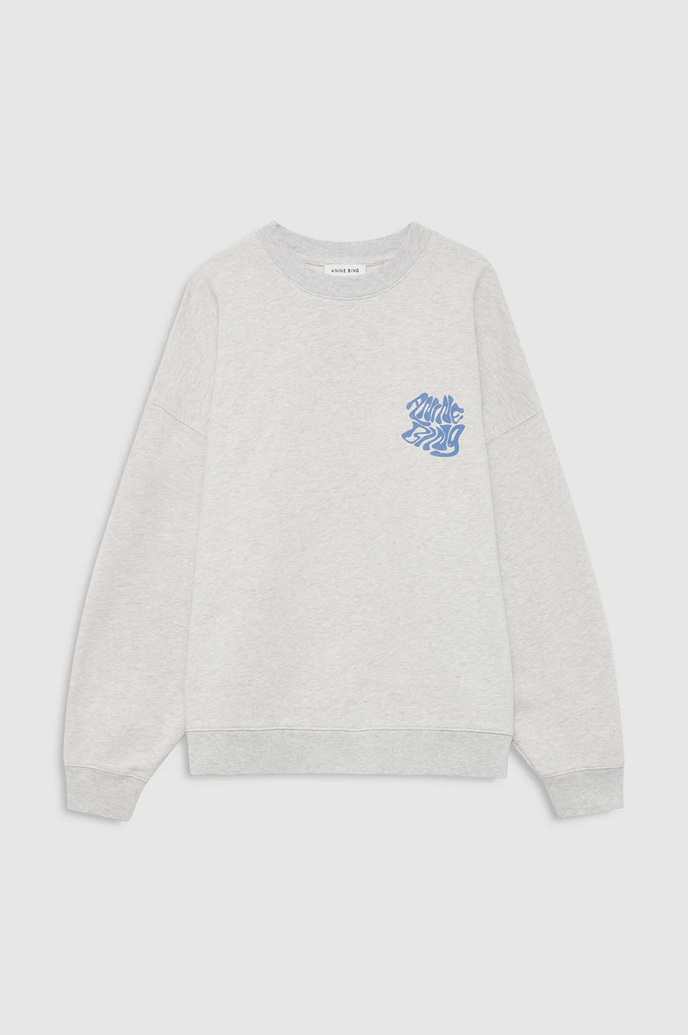 Miles Sweatshirt Waves - Heather Grey - Image 3