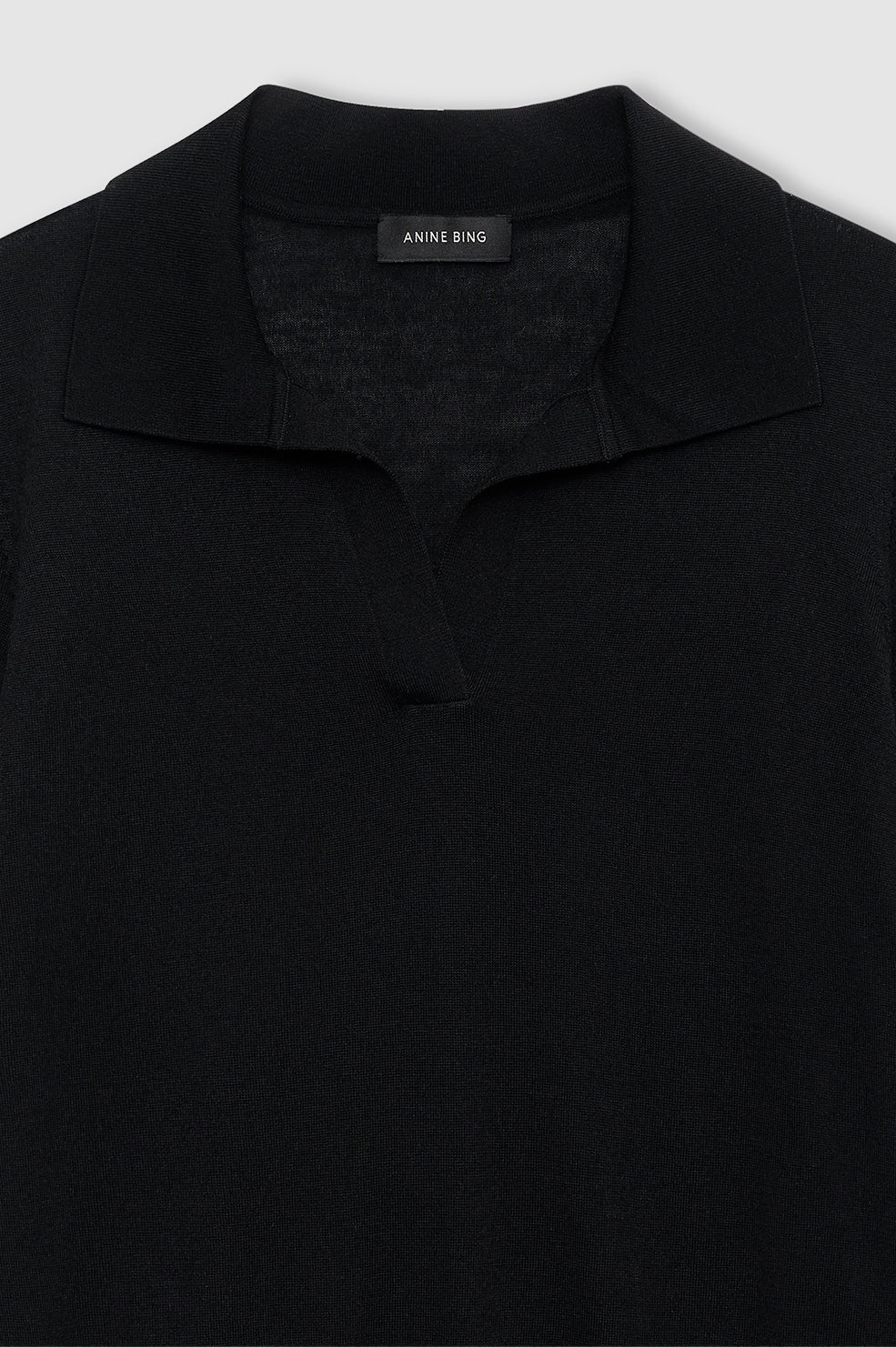 Moni Polo Sweater - Black - Image 4