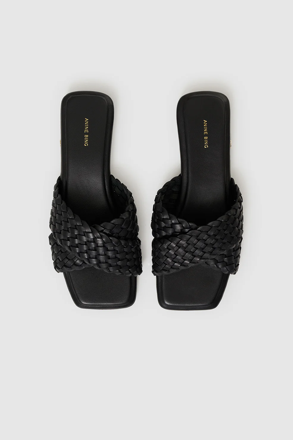 Ria Slides Braided - Black - Image 3