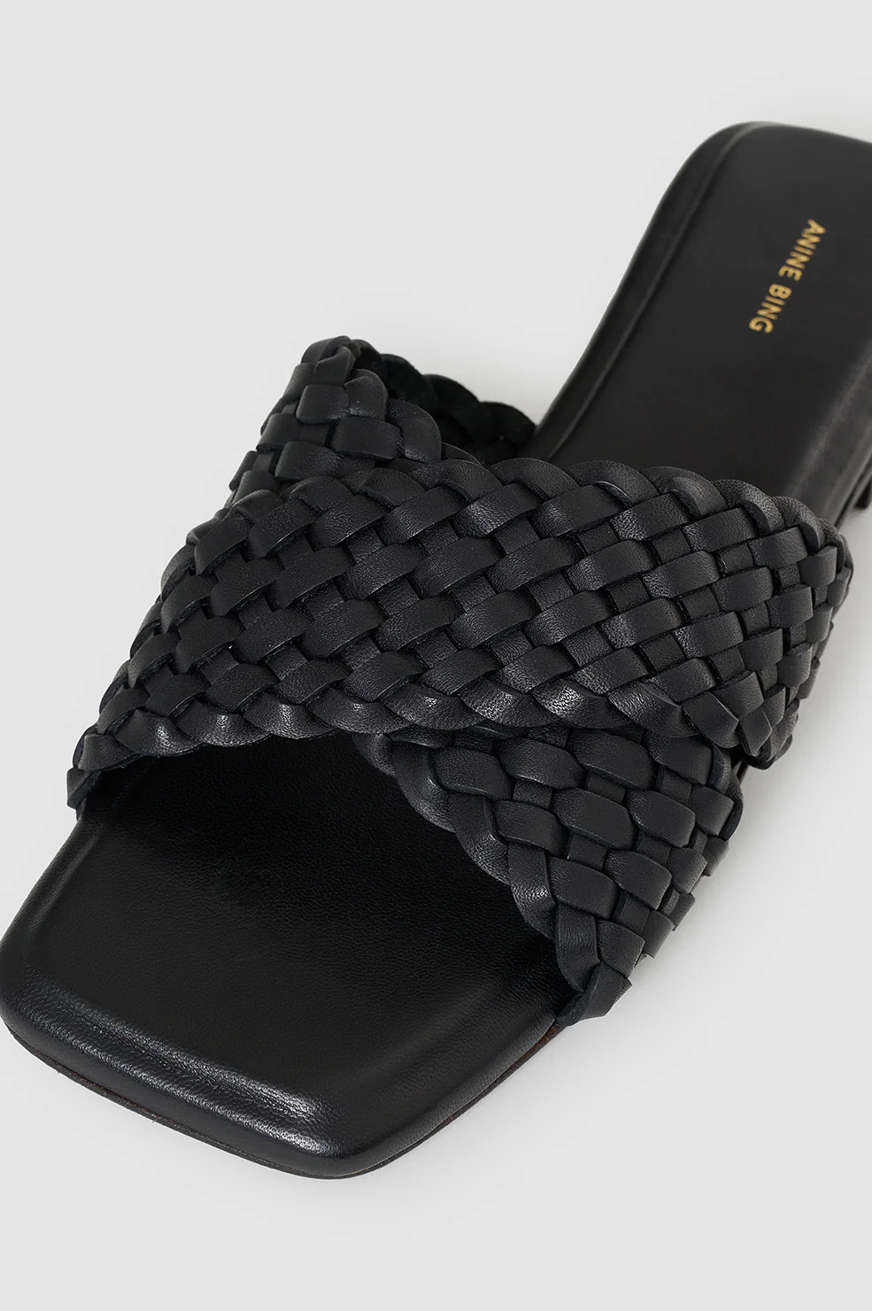 Ria Slides Braided - Black - Image 4