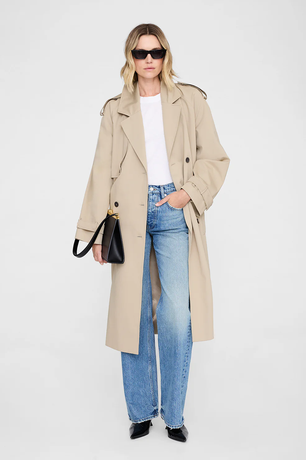 Rickie Maxi Trench - Beige - Image 2