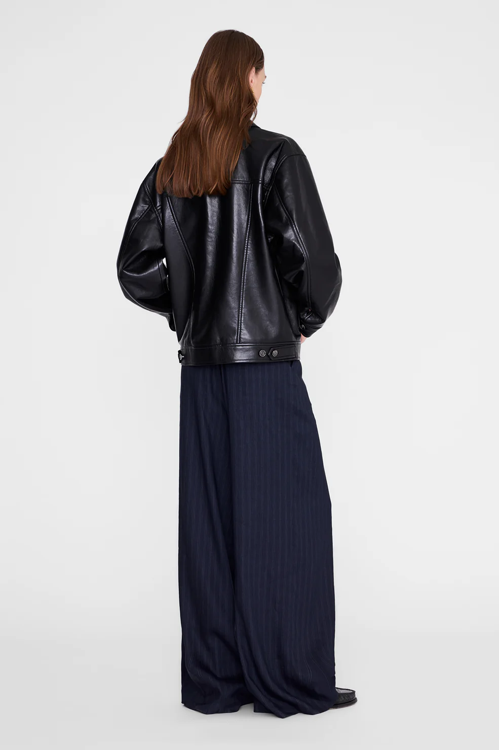 Rory Jacket - Black Recycled Leather - Image 5