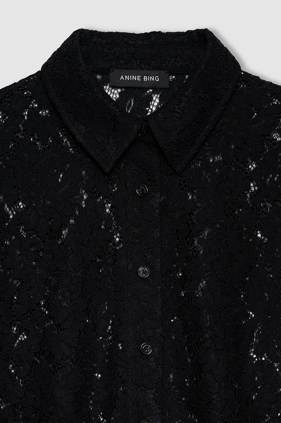 Shayna Top - Black Lace - Image 4