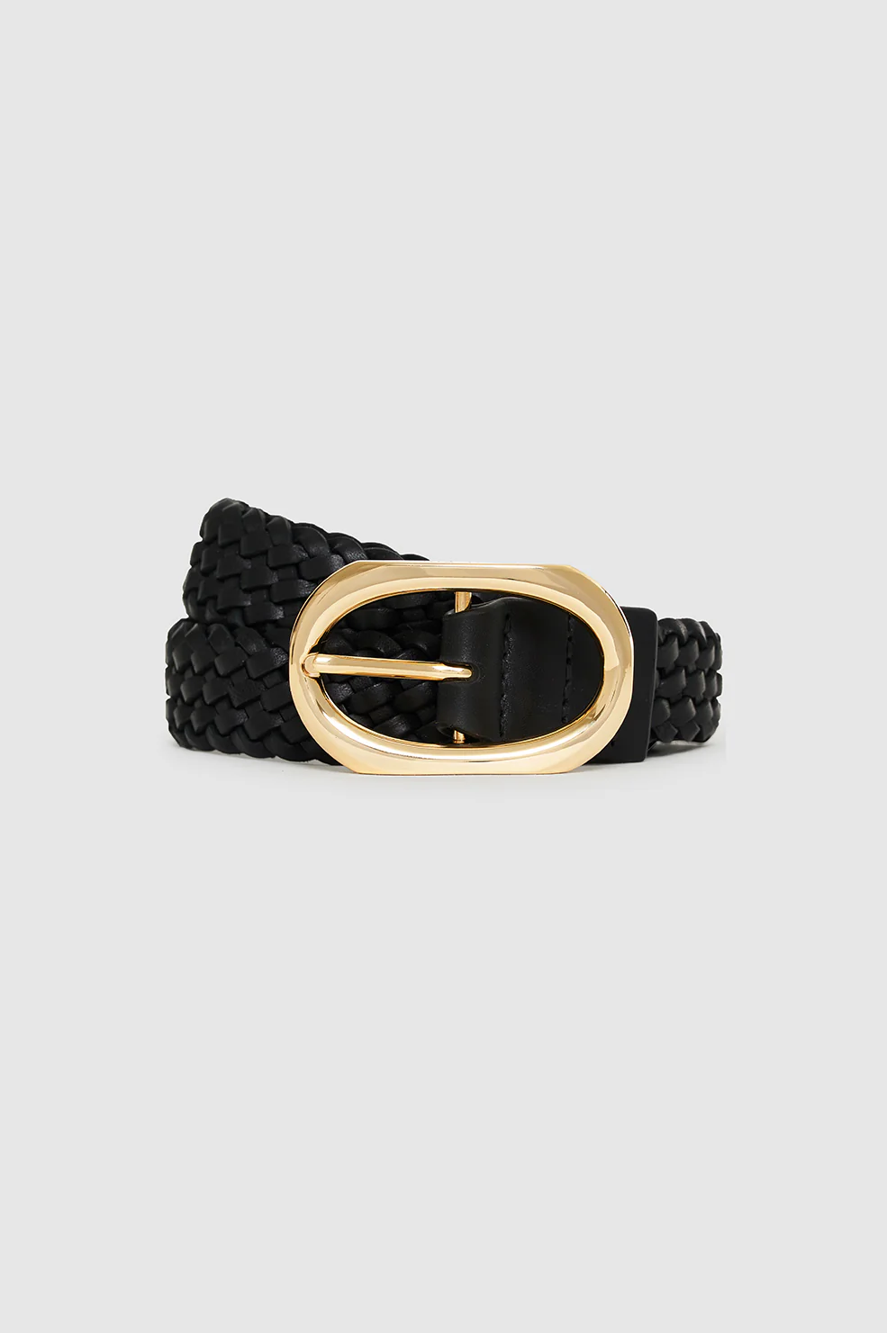 Signature Link Belt Braided - Black - Image 3