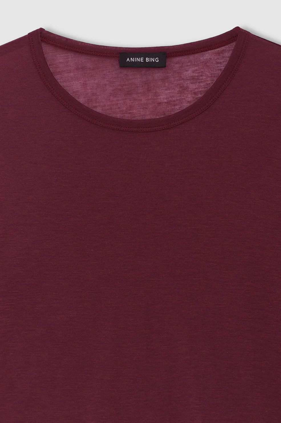 Sylvie Long Sleeve Tee - Fig - Image 4