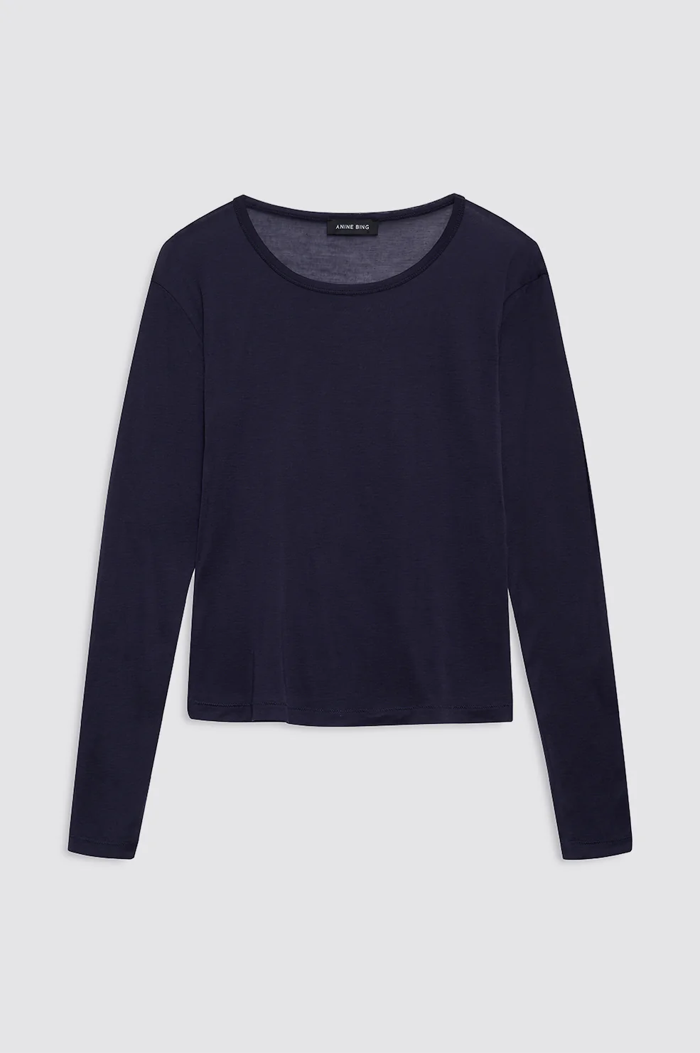 Sylvie Long Sleeve Tee - Midnight Blue - Image 3