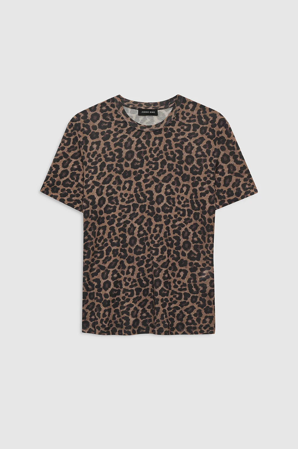 Sylvie Tee - Black And Brown Leopard - Image 4