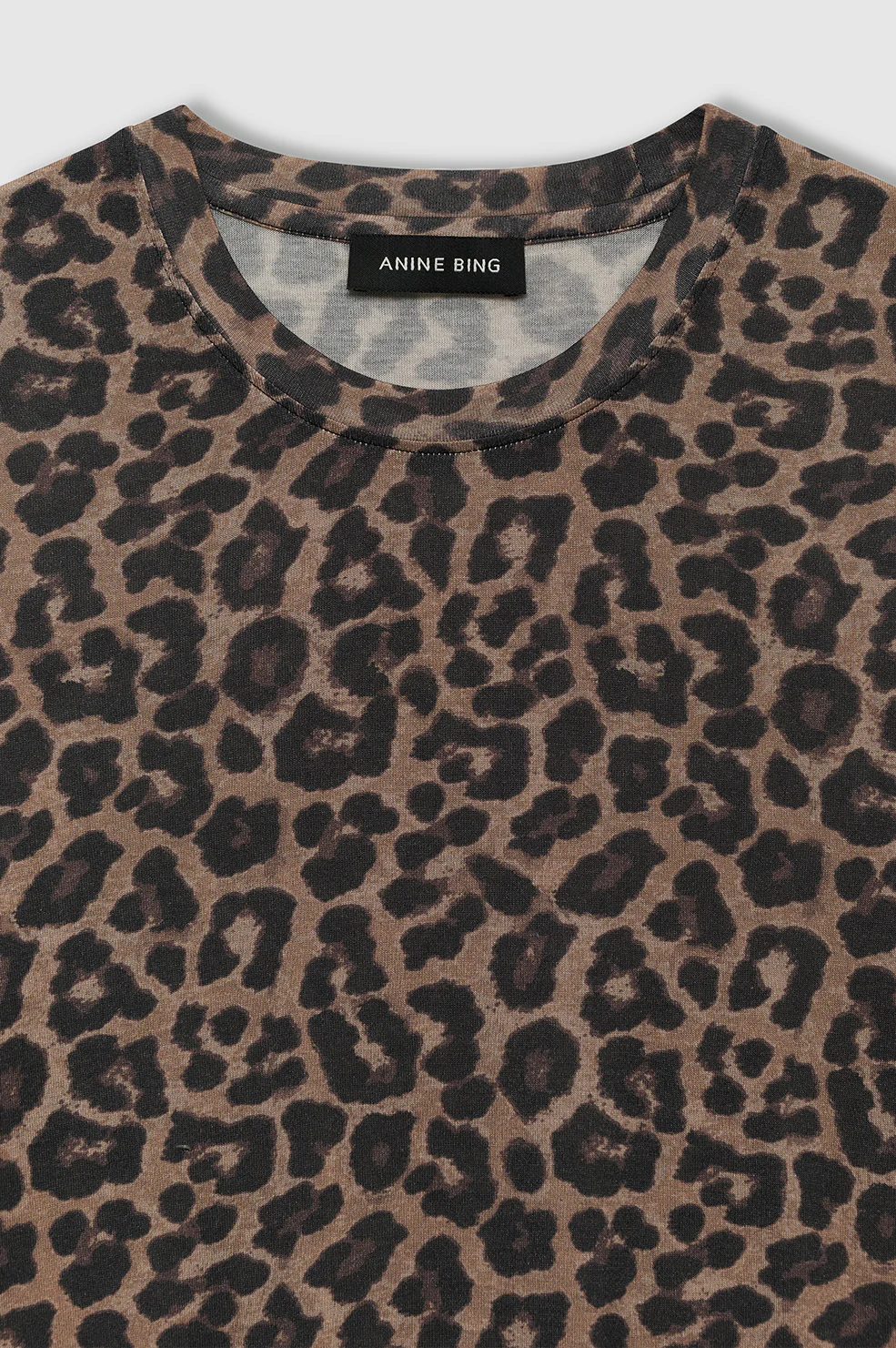 Sylvie Tee - Black And Brown Leopard - Image 5