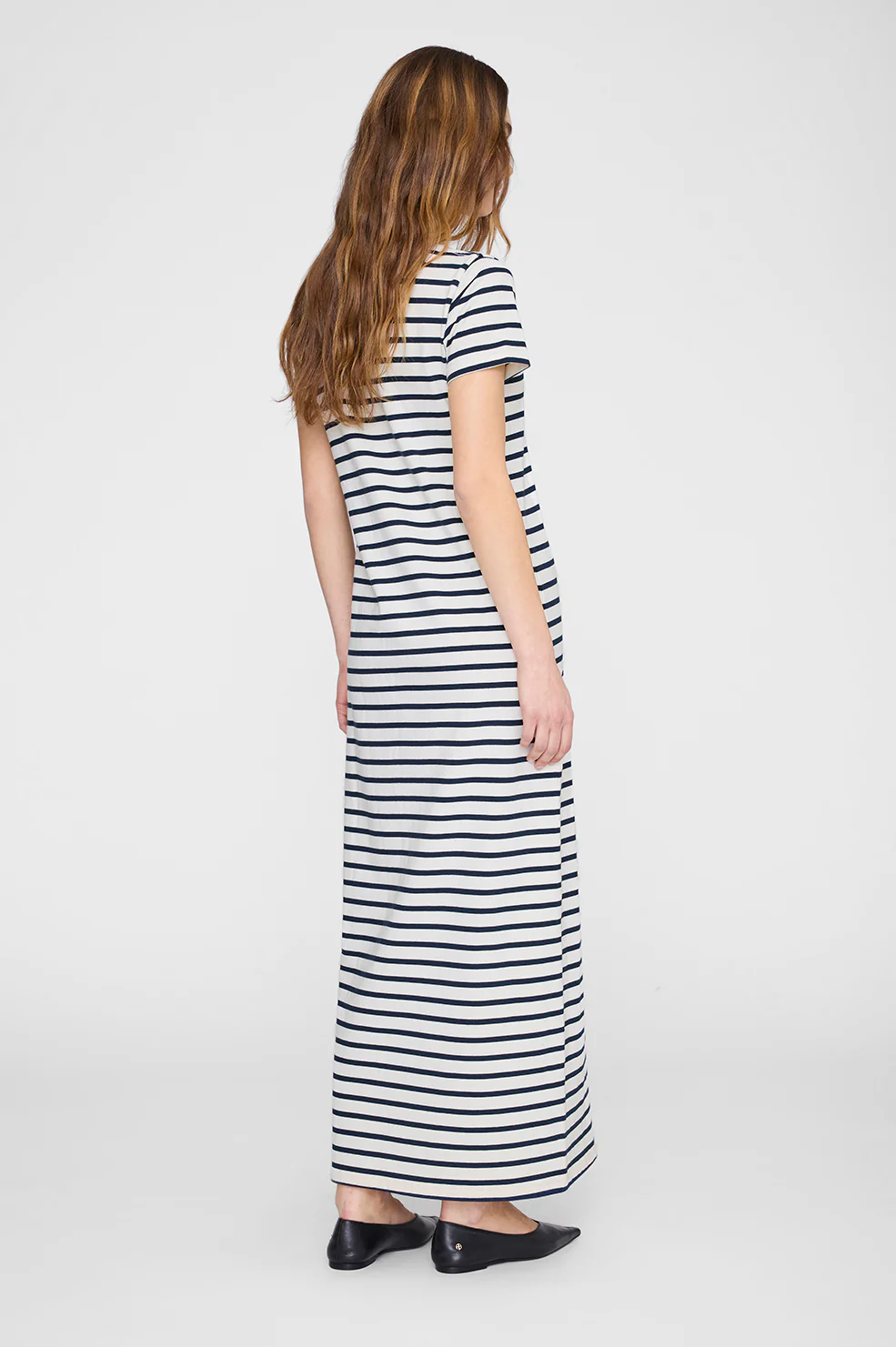 Wynne Dress Stripe - Navy Stripe - Image 2